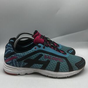 Salming Distance D6 Womens Size 10.5 Teal/Black/Pink Running Walking Sneakers
